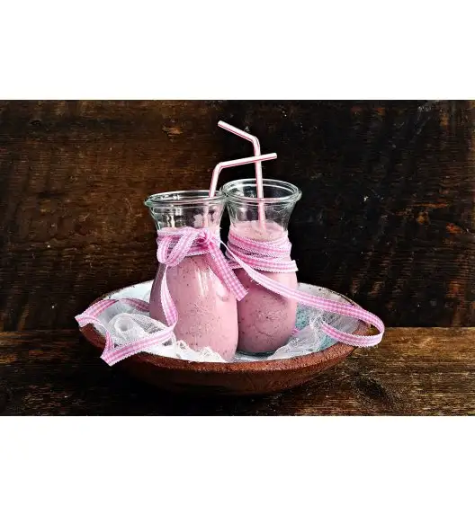 WYPRZEDAŻ! WECK Komplet 5 butelek bez pokrywki 530 ml