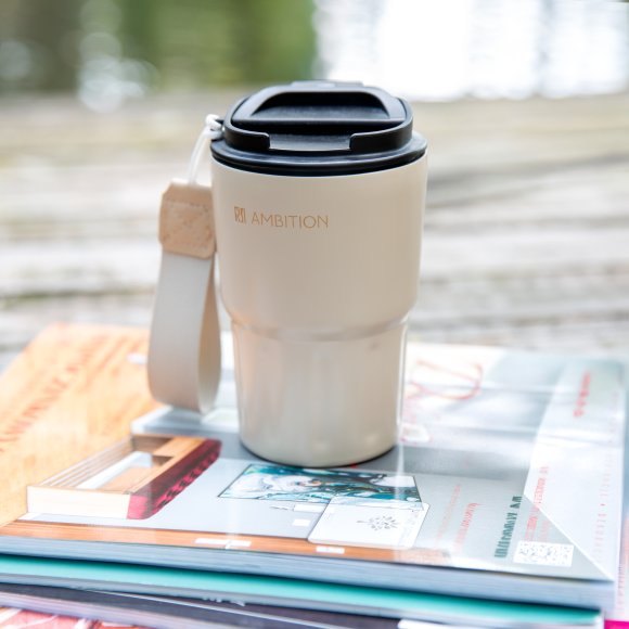 AMBITION FERN Kubek termiczny 350 ml / cappucino