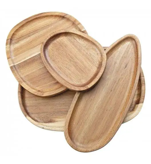 WYPRZEDAŻ! VERLO Talerz / deska do serwowania 13 x 16 cm / drewno akacjowe