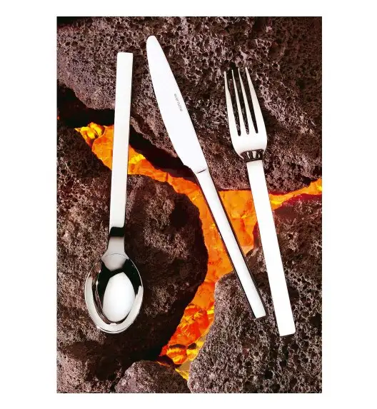 WYPRZEDAŻ! ETERNUM GALAXY Sztućce Łyżeczka do mokki LUZ / połysk