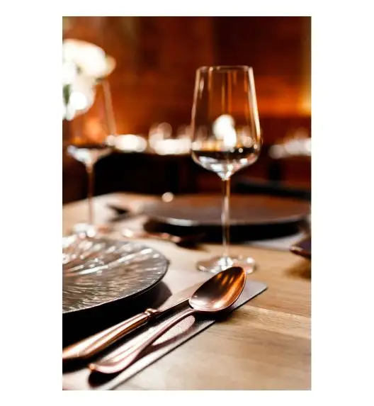 WYPRZEDAŻ! VERLO DESTELLO COPPER Łyżeczka do herbaty LUZ / stal nierdzewna