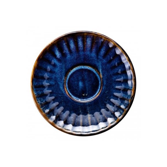 WYPRZEDAŻ! VERLO DEEP BLUE Spodek do filiżanki 15 cm