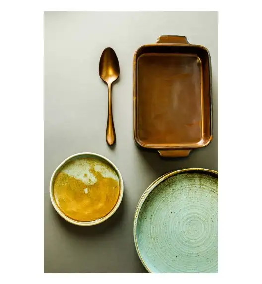 WYPRZEDAŻ! VERLO DESTELLO COPPER Łyżka obiadowa LUZ / stal nierdzewna