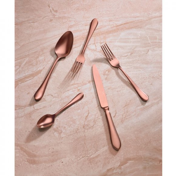 WYPRZEDAŻ! VERLO DESTELLO COPPER Nóż obiadowy LUZ / stal nierdzewna