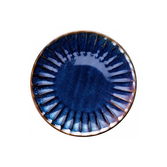 WYPRZEDAŻ! VERLO DEEP BLUE Talerz płaski 26 cm 