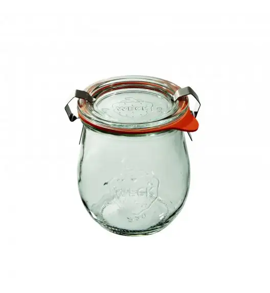 WYPRZEDAŻ! WECK TULIP Zapinki do słoików 11 szt. / stal nierdzewna