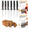 FISKARS FUNCTIONAL FORM 1057556+1057564 Komplet 6 noży kuchennych (3+3) w pudełku / stal nierdzewna