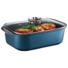 AMBITION | AZZURRO BRYTFANNA 40x26 CM 7,5 L POKRYWKA INDUKCJA