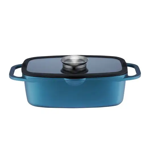 AMBITION | AZZURRO BRYTFANNA 40x26 CM 7,5 L POKRYWKA INDUKCJA