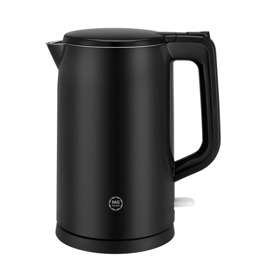 MG HOME | CZAJNIK ELEKTRYCZNY 1,7 L Z PODWÓJNĄ OBUDOWĄ CZARNY