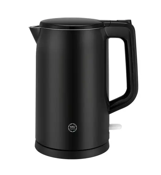 MG HOME | CZAJNIK ELEKTRYCZNY 1,7 L Z PODWÓJNĄ OBUDOWĄ CZARNY