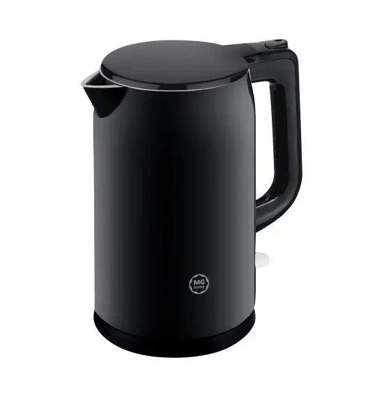 MG HOME | CZAJNIK ELEKTRYCZNY 1,7 L Z PODWÓJNĄ OBUDOWĄ CZARNY