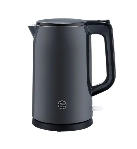 MG HOME | CZAJNIK ELEKTRYCZNY 1,7 L Z PODWÓJNĄ OBUDOWĄ SZARY