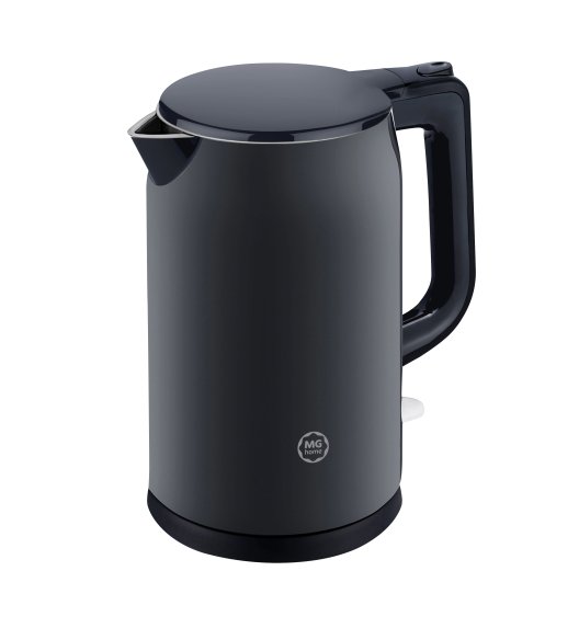 MG HOME | CZAJNIK ELEKTRYCZNY 1,7 L Z PODWÓJNĄ OBUDOWĄ SZARY