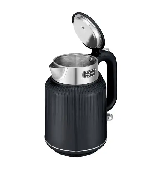 MG HOME | CZAJNIK ELEKTRYCZNY 1,7 L Z PODWÓJNĄ OBUDOWĄ TŁOCZONY (CZARNY)