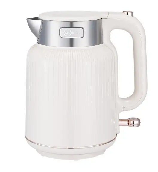 MG HOME | CZAJNIK ELEKTRYCZNY 1,7 L Z PODWÓJNĄ OBUDOWĄ TŁOCZONY (KREMOWY)