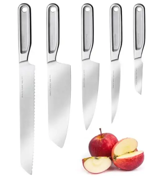 FISKARS ALL STEEL Komplet 5 noży kuchennych | japońska stal nierdzewna