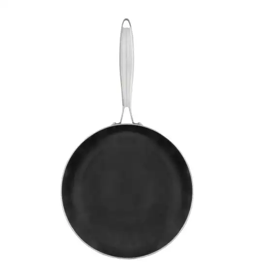 AMBITION | RIBS PATELNIA 28 CM Indukcja Powłoka non-stick Qualum Basic