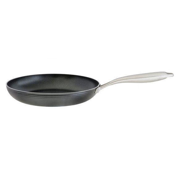 AMBITION | RIBS PATELNIA 28 CM Indukcja Powłoka non-stick Qualum Basic