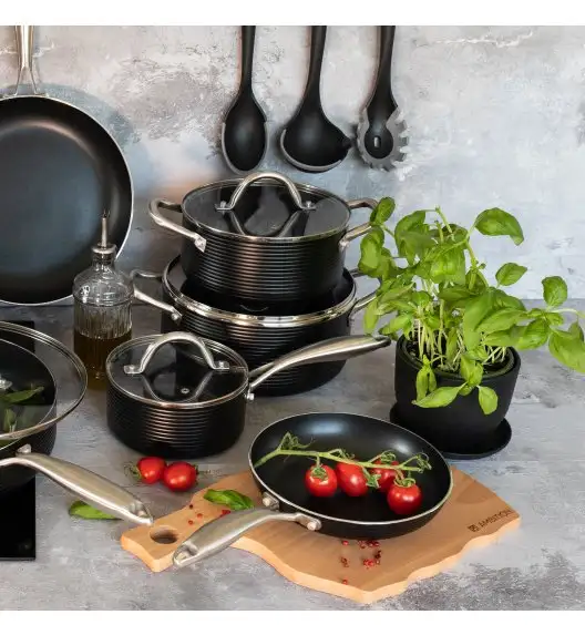 AMBITION | RIBS GARNEK 24 CM 4,6 L POKRYWKA Indukcja