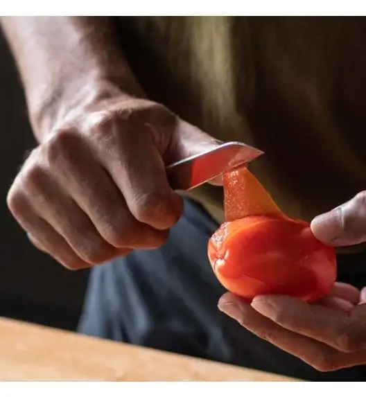 FISKARS ALL STEEL Komplet 5 noży kuchennych + Ostrzałka ESSENTIAL | japońska stal nierdzewna