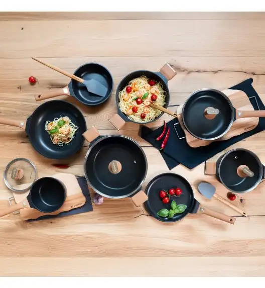 AMBITION | CAMEL PATELNIA 20 CM Indukcja powłoka Qualum Basic Stone non-stick