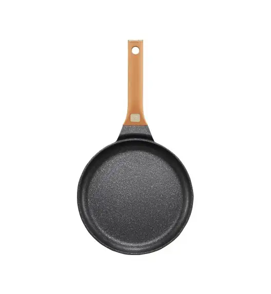 AMBITION | CAMEL PATELNIA NALEŚNIKOWA 24 CM Indukcja powłoka Qualum Basic Stone non-stick