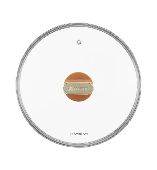 AMBITION | CAMEL GARNEK 4,2 L Pokrywka 24 CM Indukcja powłoka Qualum Basic Stone non-stick