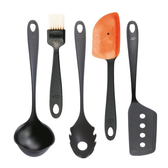 FISKARS ESSENTIAL Komplet 5 przyborów kuchennych / tworzywo sztuczne