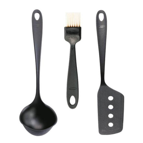 FISKARS ESSENTIAL Komplet 3 przyborów kuchennych / tworzywo sztuczne