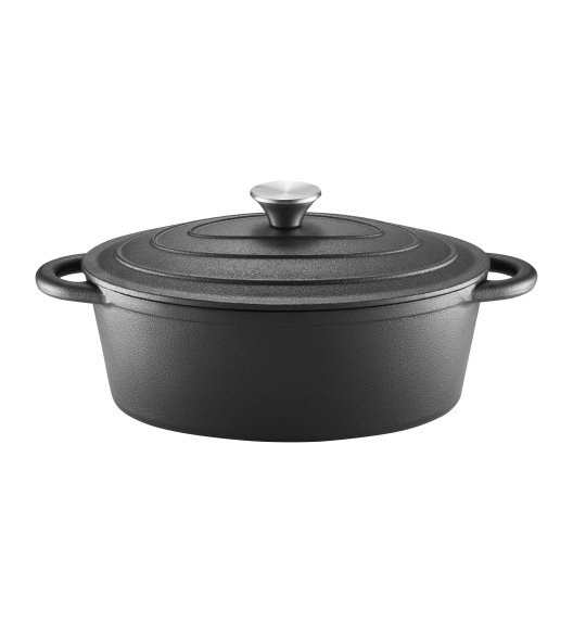 AMBITION | IRON BRYTFANNA ŻELIWNA 28X21CM 3,7 L POKRYWKA INDUKCJA