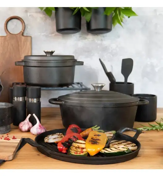 AMBITION | IRON GARNEK ZELIWNY 20 CM Z POKRYWĄ 2,2 L