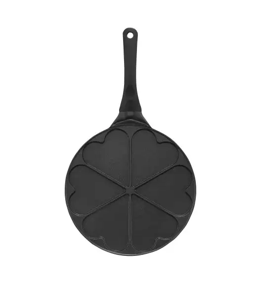 AMBITION MAGNAT Patelnia do naleśników 26 cm / SERDUSZKA / z powłoką ILAG Non-Stick Premium