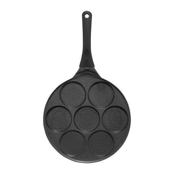 AMBITION MAGNAT Patelnia do naleśników 26 cm / ZWIERZĄTKA / z powłoką ILAG Non-Stick Premium