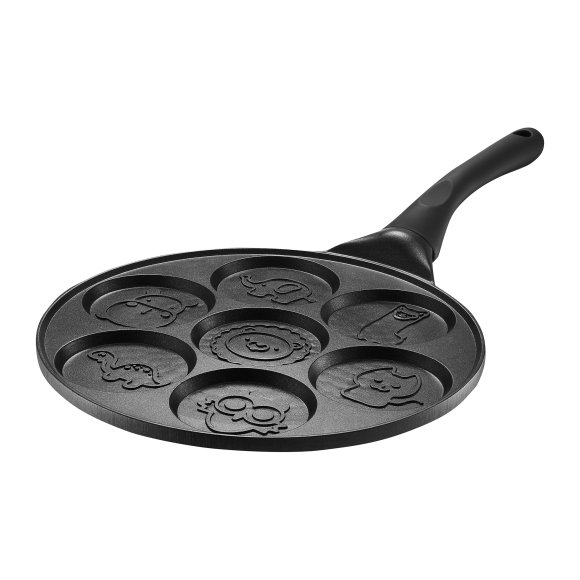 AMBITION MAGNAT Patelnia do naleśników 26 cm / ZWIERZĄTKA / z powłoką ILAG Non-Stick Premium