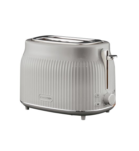 AMBITION | VINTAGE TOSTER ELEKTRYCZNY 930W SZARY