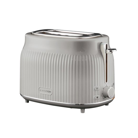 AMBITION | VINTAGE TOSTER ELEKTRYCZNY 930W SZARY