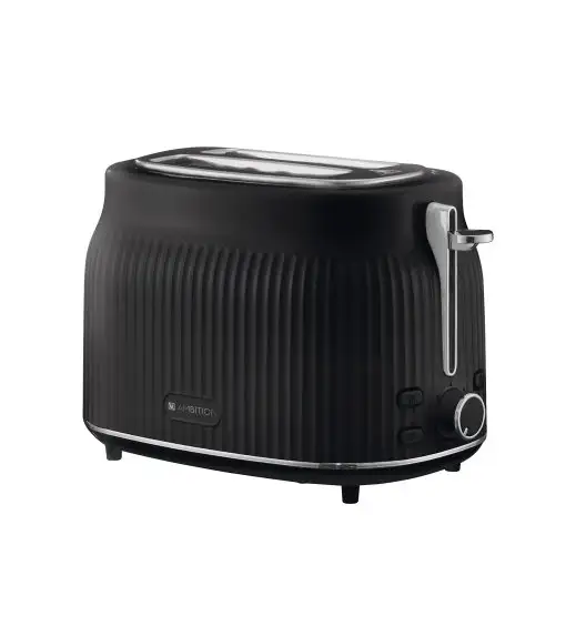 AMBITION | VINTAGE TOSTER ELEKTRYCZNY 930W CZARNY