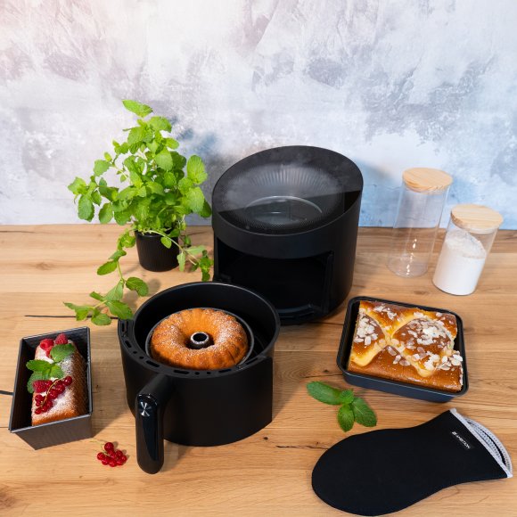 AMBITION | MAGNAT FRYTKOWNICA BEZTŁUSZCZOWA 5 L AIR FRYER 1500W