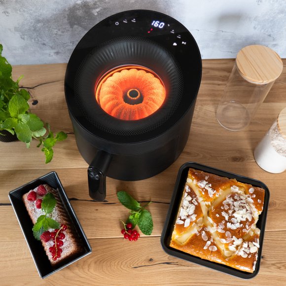 AMBITION | MAGNAT FRYTKOWNICA BEZTŁUSZCZOWA 5 L AIR FRYER 1500W