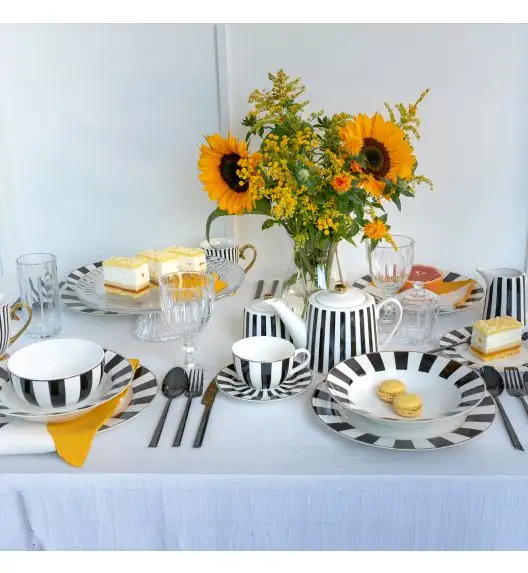 AMBITION | RIBS SALATERKA 14 CM / porcelana