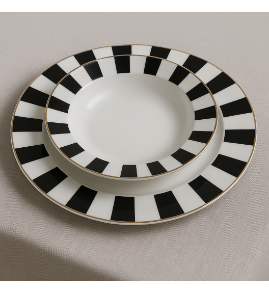 AMBITION | RIBS KPL SERWIS OBIAD 18 EL 6 OS / porcelana