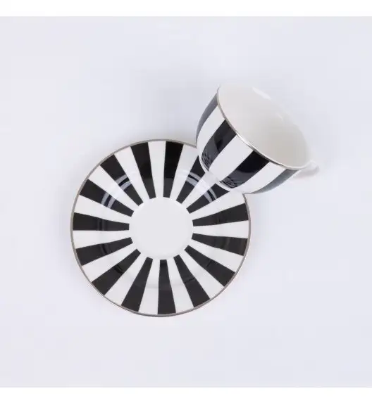 AMBITION | RIBS KPL SERWIS KAWA 12 EL 6 OS / porcelana