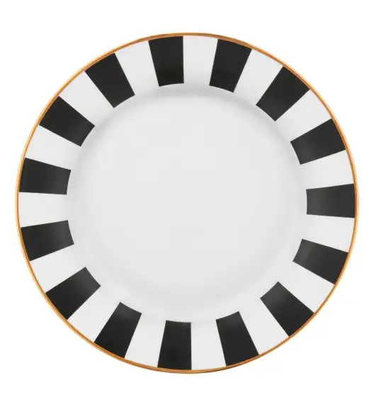 AMBITION | RIBS TALERZ DESEROWY 15 CM / porcelana