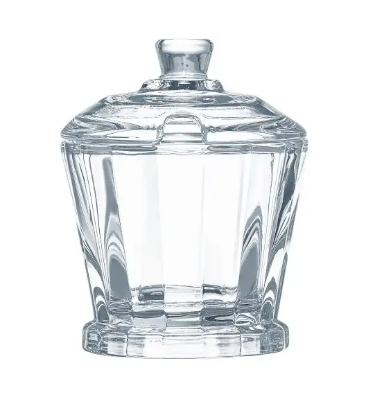 AMBITION | RIBS CUKIERNICA SZKLANA 8 CM Z POKRYWKĄ