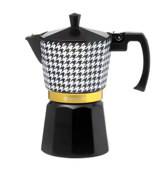 AMBITION | COCO KAWIARKA ALUMINIOWA 300 ML / 6 FILIŻANEK PEPITKA