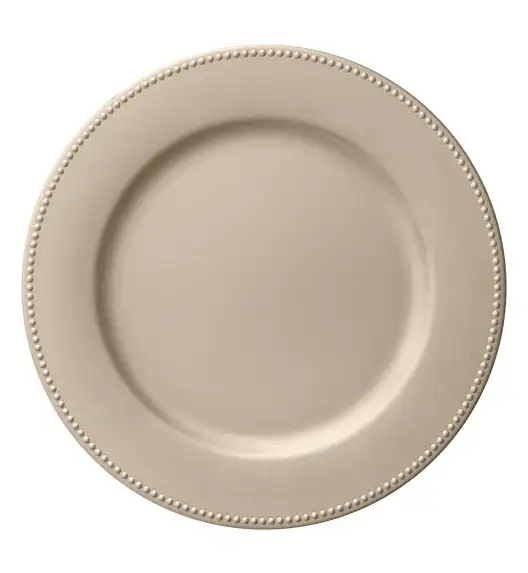 AMBITION | PERLINE PODTALERZ 33 CM SZAMPAN / tworzywo sztuczne