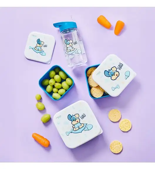 AMBITION JUNIOR | LUCKY POJEMNIKI 3W1 NIEBIESKIE