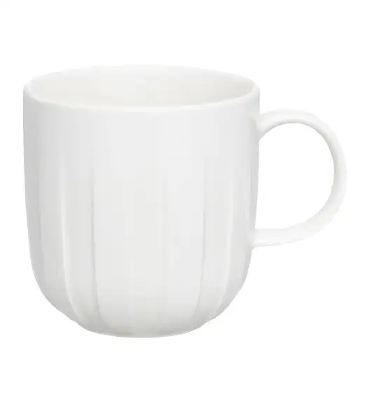 AMBITION | LIGNE KUBEK 350 ML BIAŁY / porcelana