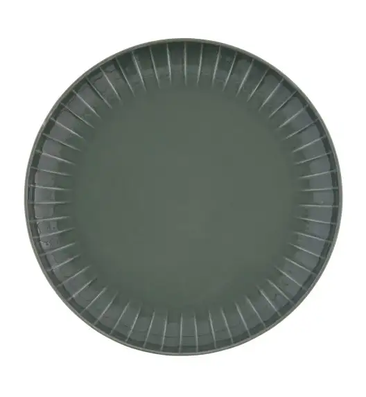 AMBITION | LIGNE TALERZ 30 CM ZIELONY / porcelana